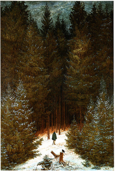 Caspar David Friedrich Der Chasseur im Walde